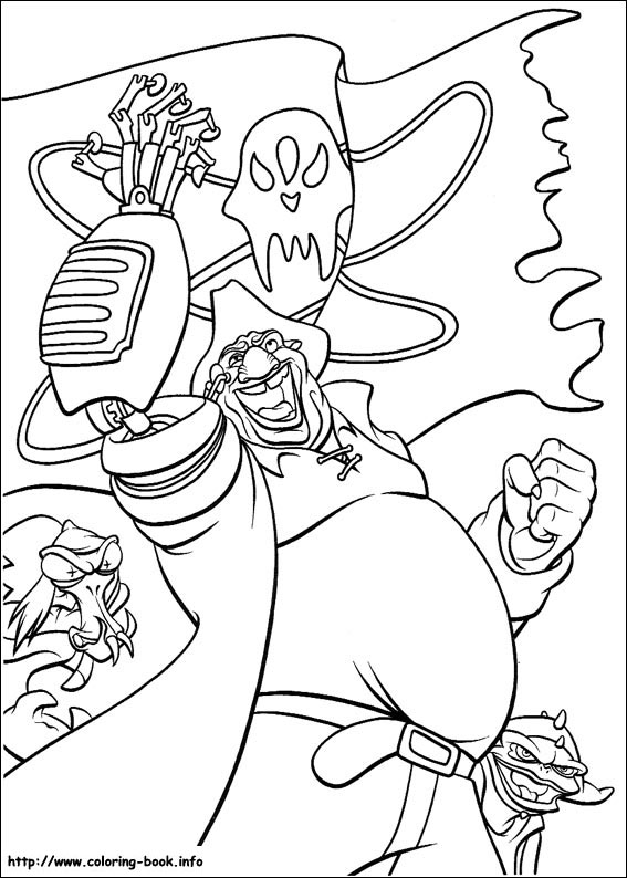 Treasure Planet coloring picture